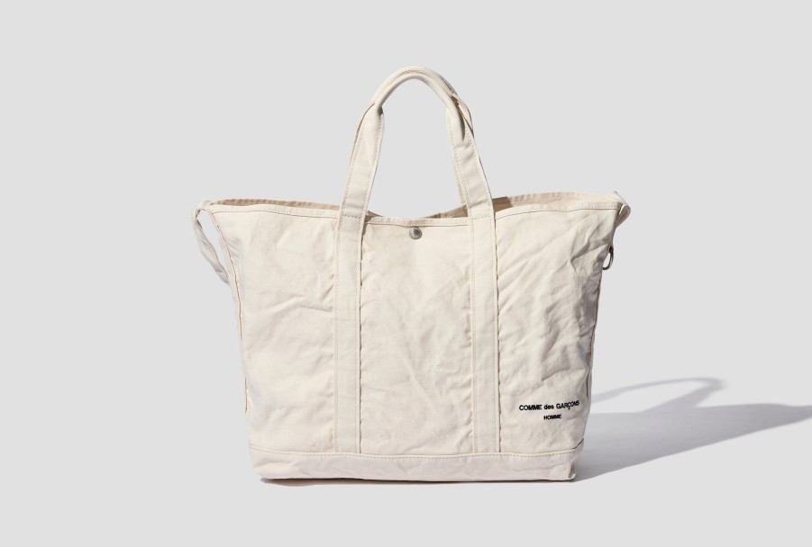 Accessories COMME des GARÇONS HOMME | Cotton Canvas Garment Washed Hl-K203-W23 Off White