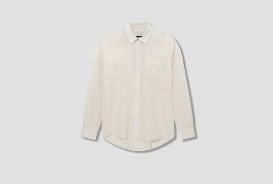 Clothing Stüssy | Light Weight Classic Shirt 1110289 Off White