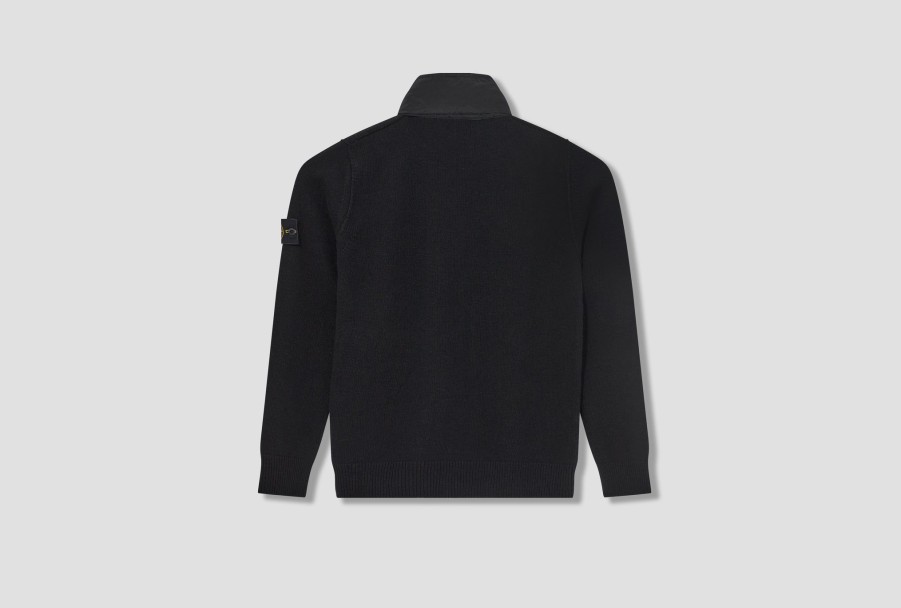 Clothing STONE ISLAND | Lambswool 7915504A3 Black