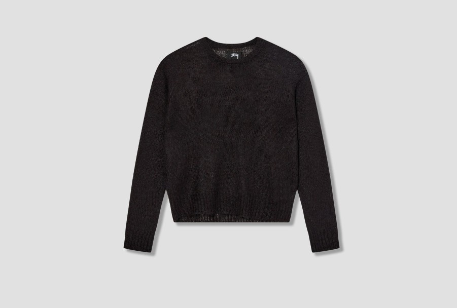 Clothing Stüssy | S Loose Knit Sweater 117205 Black