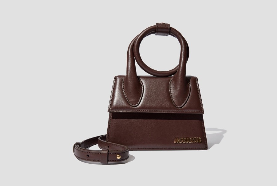 Accessories JACQUEMUS | Le Chiquito Noeud 213Ba005-3060 Dark Brown