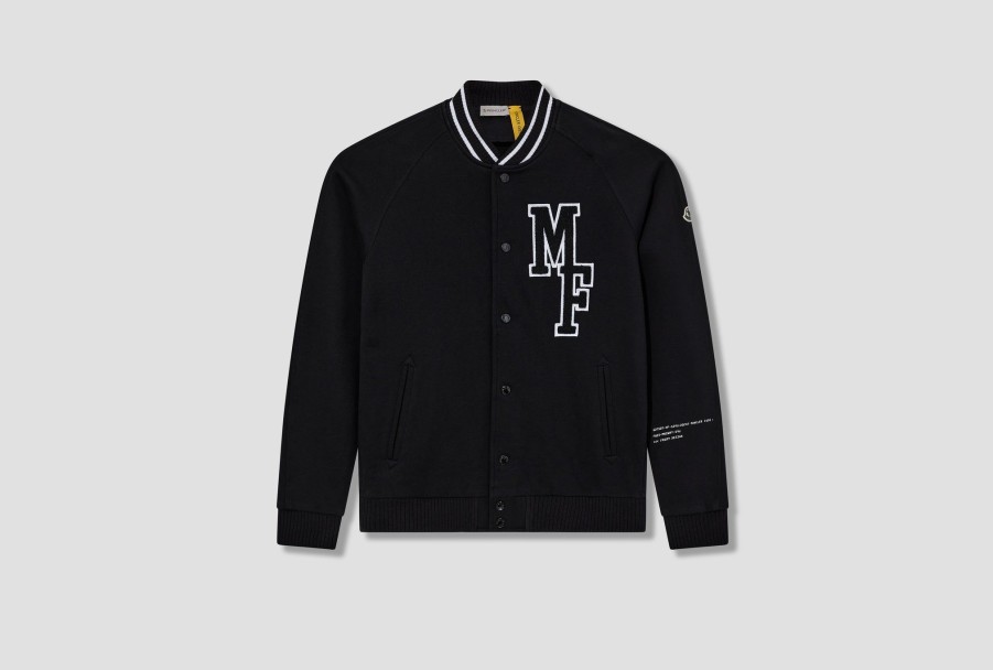 Clothing MONCLER GENIUS | Moncler X Frgmt-Zip Up Cardigan I2 09U 8G000 06 899Oj Black