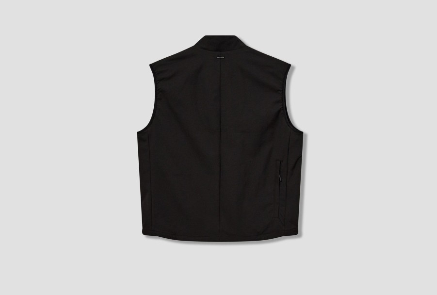 Clothing NORSE PROJECTS | Birkholm Solotex Twill Vest N50-0222 Black