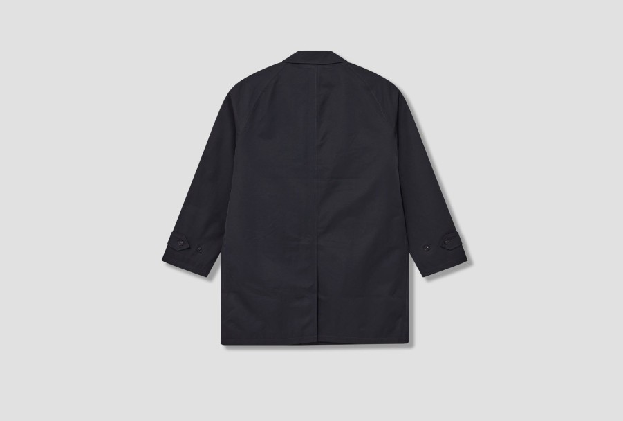 Clothing nanamica | 2L Gore-Tex Soutien Collar Coat Subf354E Navy