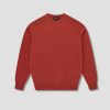 Clothing Drake’s | Brushed Shetland Crew Neck Jumper Dr2A3A 21501-20 Orange