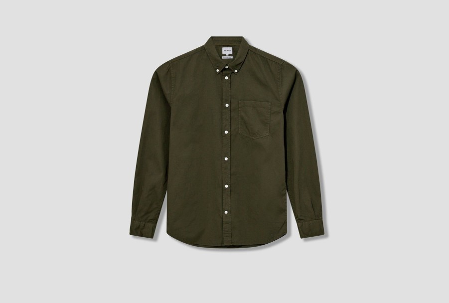 Clothing NORSE PROJECTS | Anton Light Twill Shirt N40-0790 Green