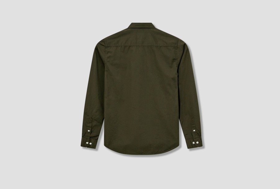 Clothing NORSE PROJECTS | Anton Light Twill Shirt N40-0790 Green