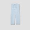 Clothing TEKLA | Unisex Sleepwear Pants – Poplin White