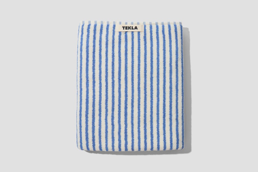 Lifestyle TEKLA | Bath Towel-Terry Sailor Stripes 70X140 Blue