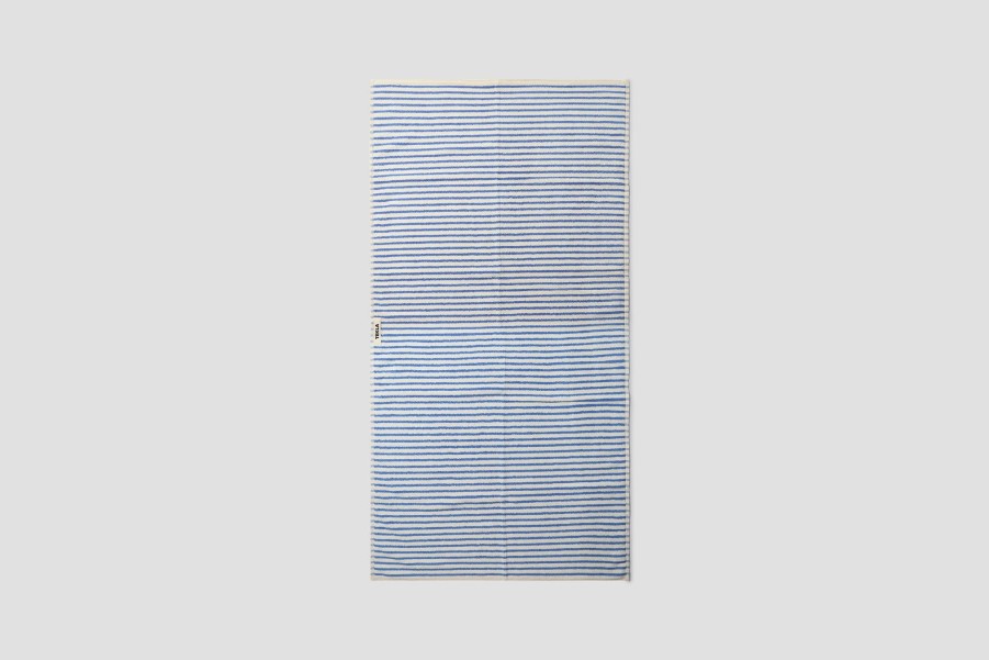 Lifestyle TEKLA | Bath Towel-Terry Sailor Stripes 70X140 Blue