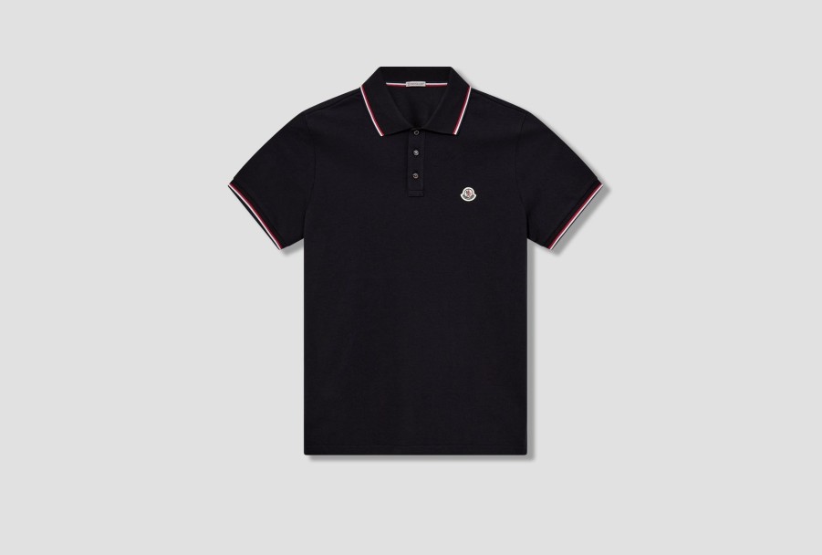 Clothing MONCLER | Archivio-Ss Polo I2 091 8A703 00 84556 Navy