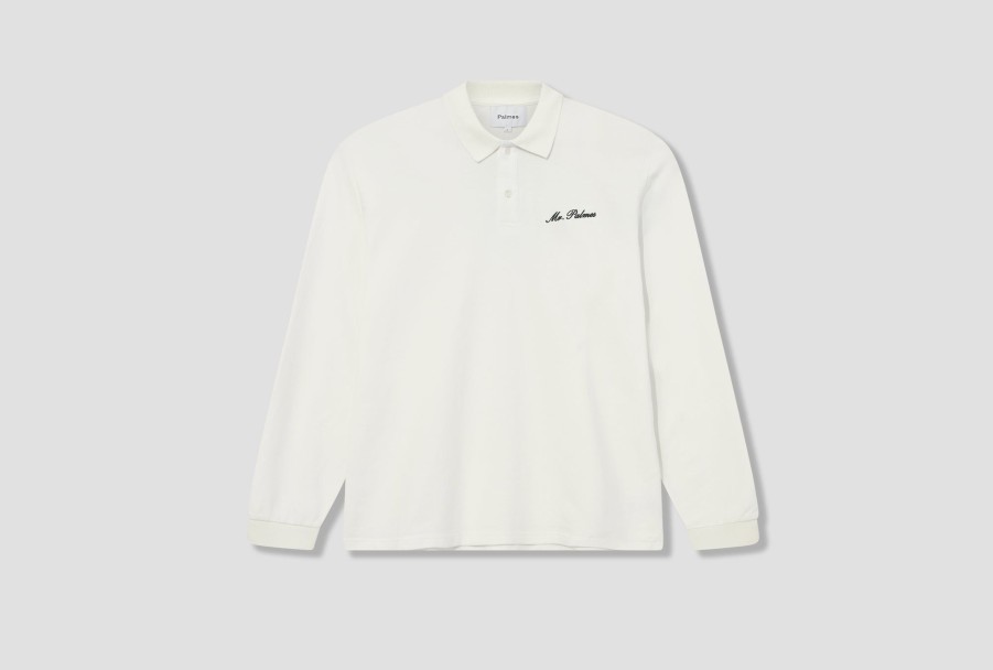 Clothing Palmes | Mister Ls Polo 00850080 Off White