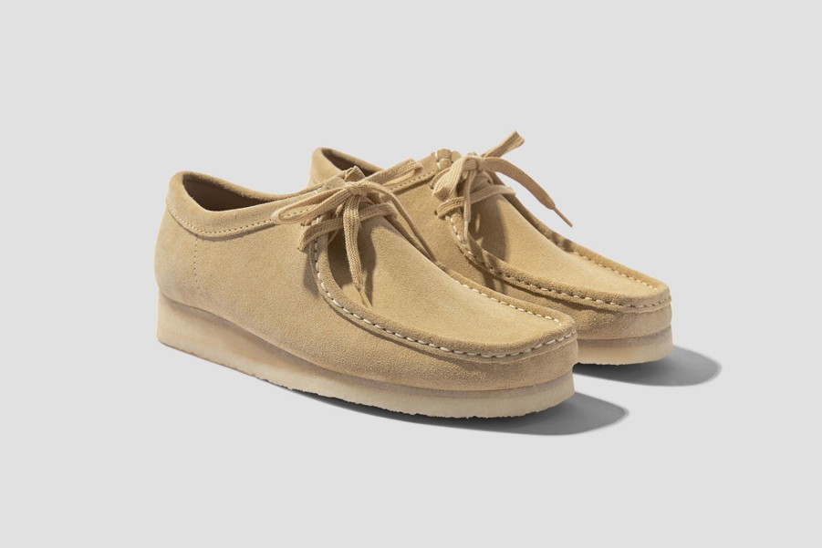 Shoes CLARKS ORIGINALS | Wallabee-Maple Suede 26155515 Beige