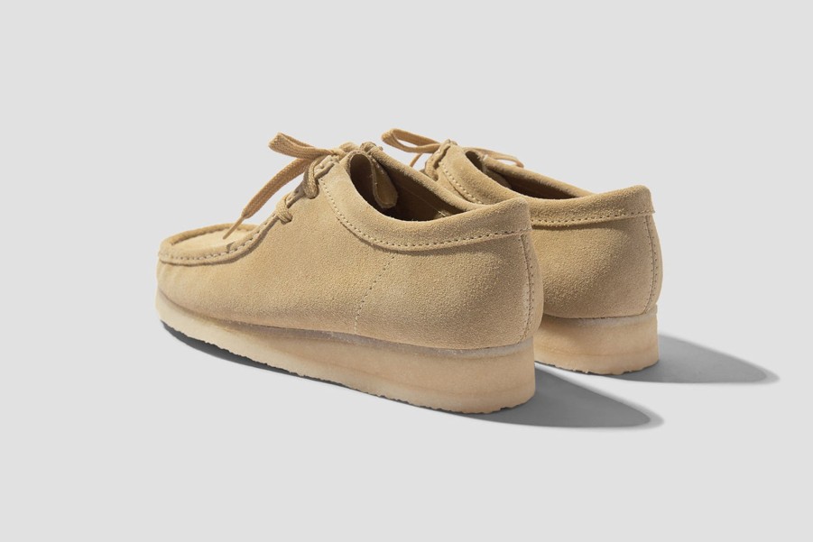 Shoes CLARKS ORIGINALS | Wallabee-Maple Suede 26155515 Beige