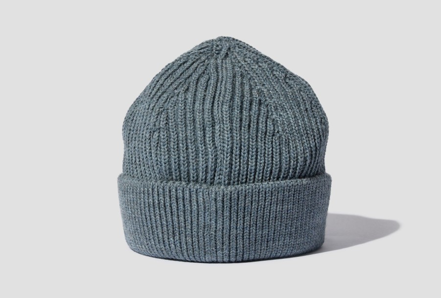 Accessories ANDERSEN-ANDERSEN | Beanie Medium-G5/Indigo Dyed Yarn Light Blue