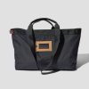 Accessories Acne Studios | Tote Post Ripstop Suede C10150 Black