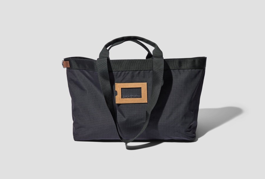 Accessories Acne Studios | Tote Post Ripstop Suede C10150 Black