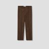 Clothing Palmes | Wool Pleated Trousers 01740170 Brown