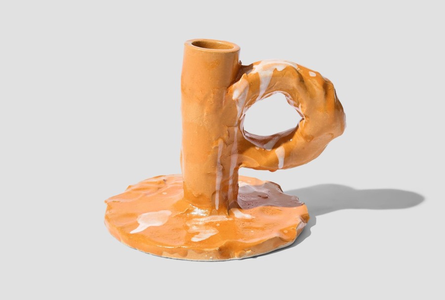 Lifestyle NIKO JUNE | Studio Candlestick Orange