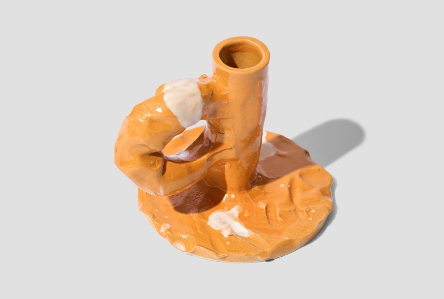 Lifestyle NIKO JUNE | Studio Candlestick Orange