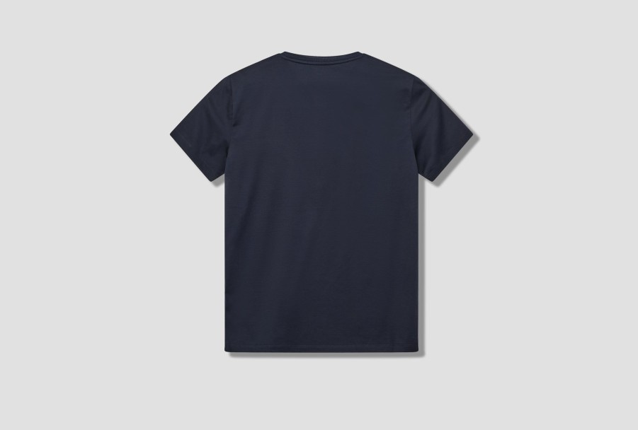 Clothing MONCLER | Archivio-Ss T-Shirt I1 091 8C000 58 8390Y Blue