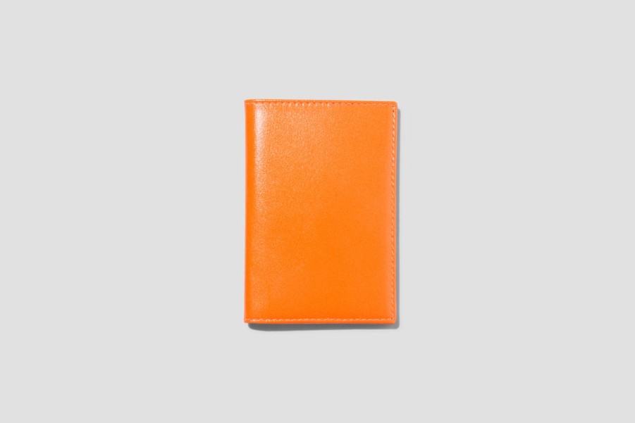 Accessories COMME des GARÇONS WALLET | Comme Des Garcons Super Fluo Sa6400Sf Orange