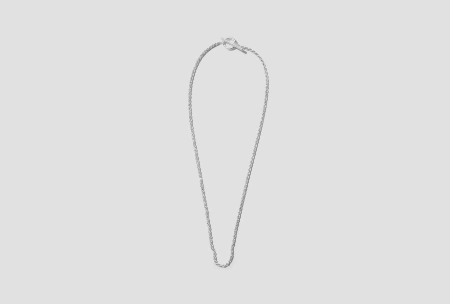 Accessories All Blues™ | Rope Necklace 52 Cm.-Polished/Sterling 101519 Silver