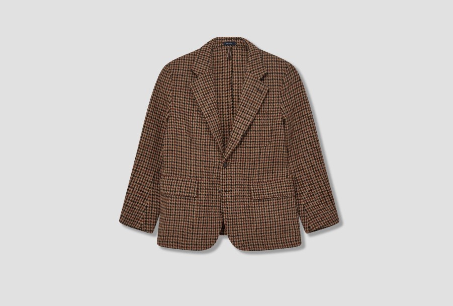 Clothing Drake’s | Mkvii Harris Tweed Games Blazer Dr2A2H 23542-01 Check