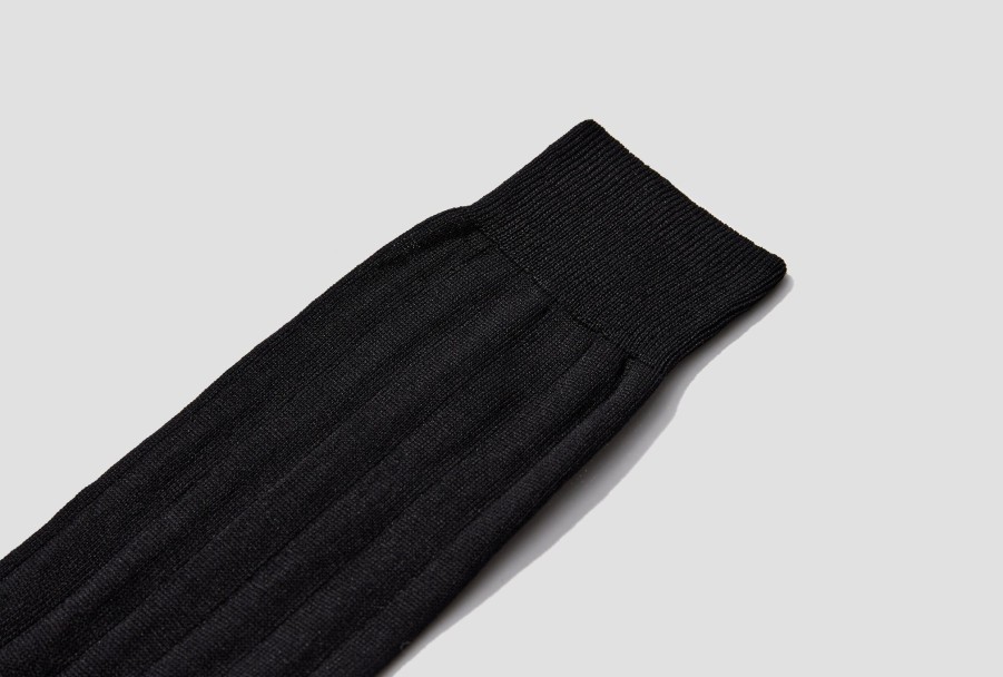 Accessories Paul Smith | Men Sock Rib Plain M1A-800Mo-J215 Black