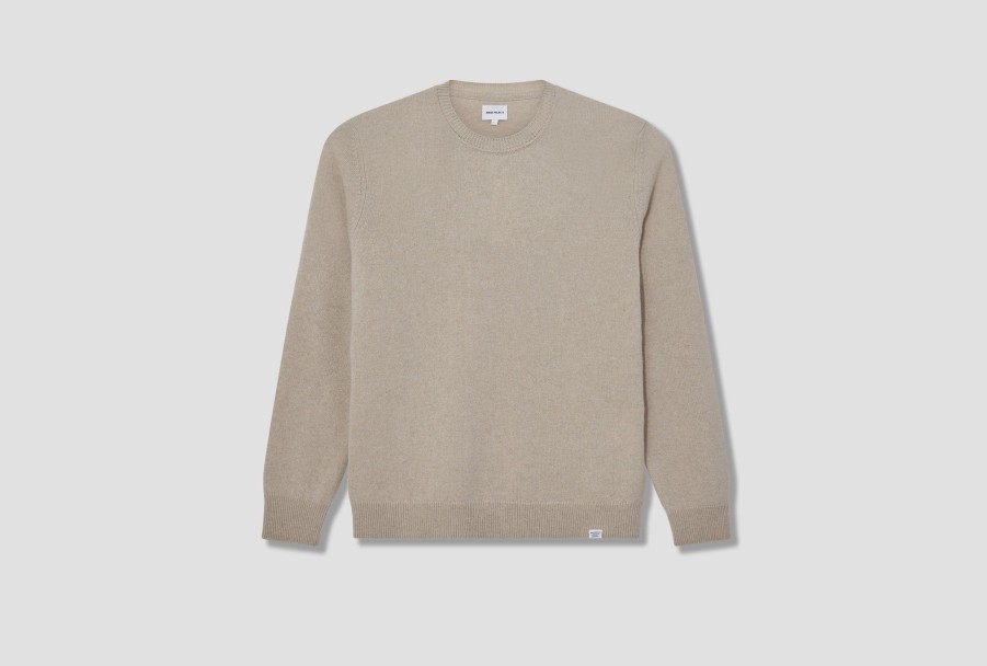 Clothing NORSE PROJECTS | Sigfred Merino Lambswool N45-0345 Beige