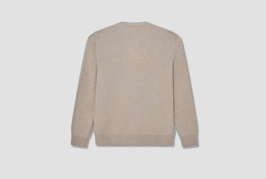 Clothing NORSE PROJECTS | Sigfred Merino Lambswool N45-0345 Beige