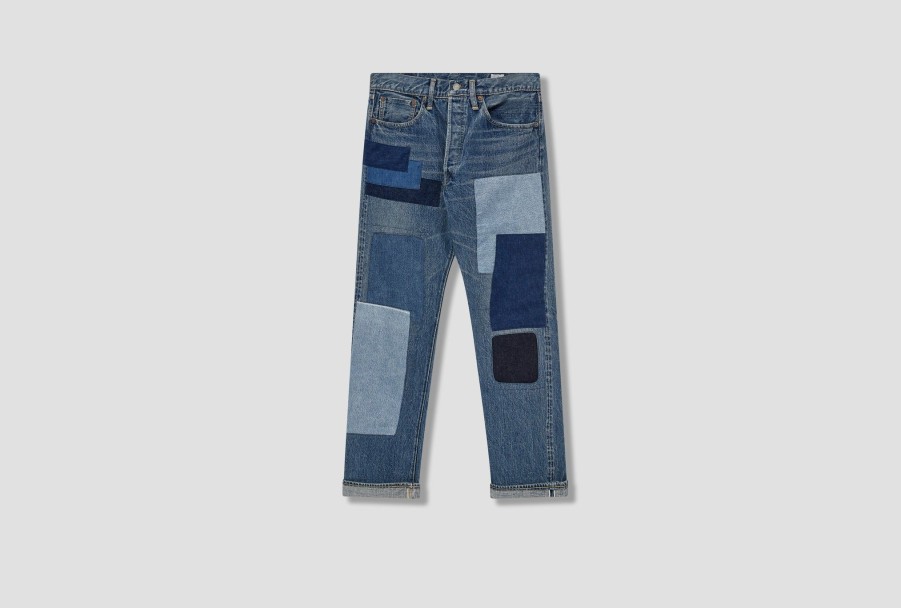 Clothing orSlow | 105 Standard-13.7Oz Original Selvedge Denim/Remake 01-1050-184 Blue