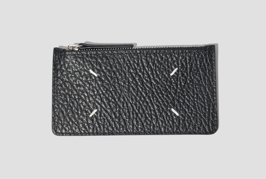 Accessories Maison Margiela | Zip Credit Card Hold S56Ui0143 P4455 Black