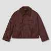 Clothing OUR LEGACY | Grizzly Jacket-Oxblood Everwax M4231Goe Burgundy