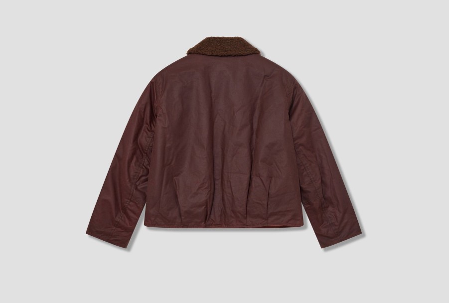 Clothing OUR LEGACY | Grizzly Jacket-Oxblood Everwax M4231Goe Burgundy