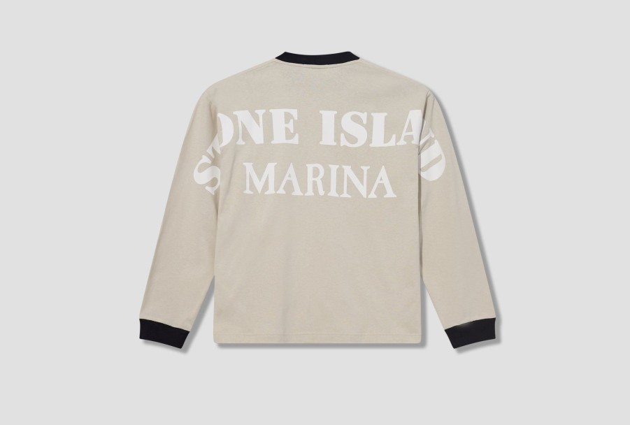 Clothing STONE ISLAND | Heavy Cotton Jersey Stone Island Marina 7915224X3 Beige