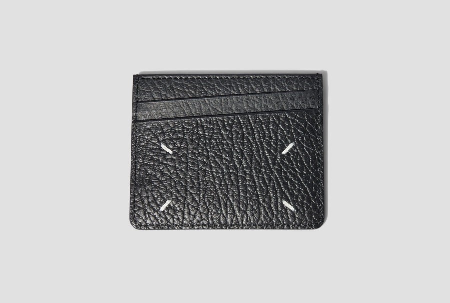 Accessories Maison Margiela | Card Holder Slim 6Cc Sa1Vx0006 P4455 Black