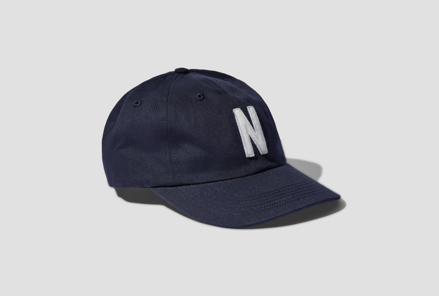 Accessories NORSE PROJECTS | Felt N Twill Sports Cap N80-0128 Navy