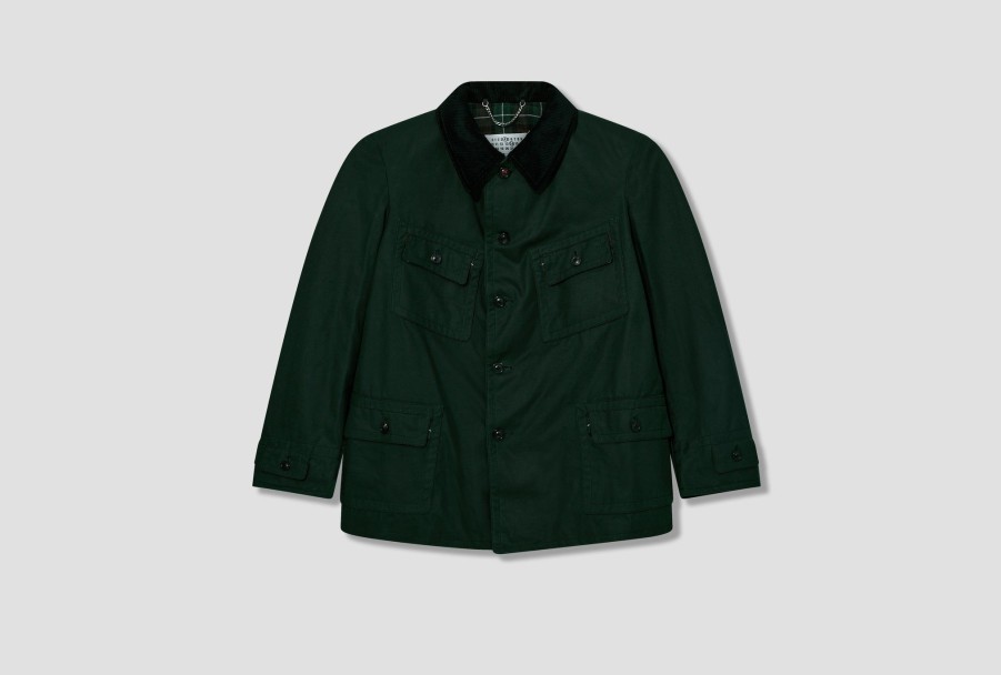 Clothing Maison Margiela | Sportsjacket Si1Am0001 S47739 Petrol