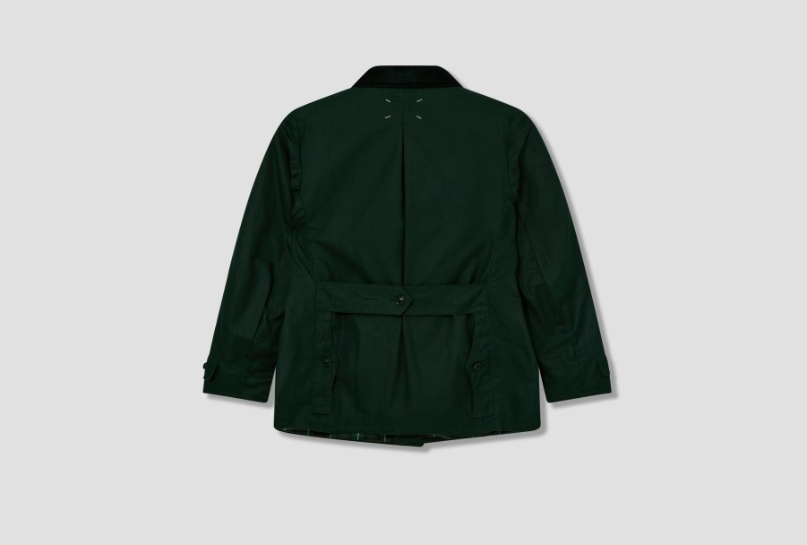 Clothing Maison Margiela | Sportsjacket Si1Am0001 S47739 Petrol