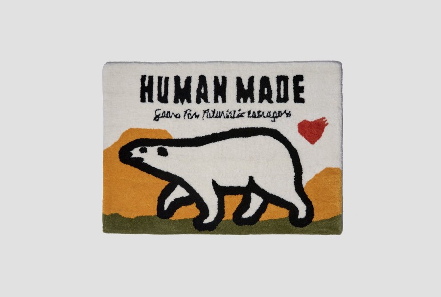 Lifestyle HUMAN MADE | Polar Bear Rug Hm25Gd079 Yellow