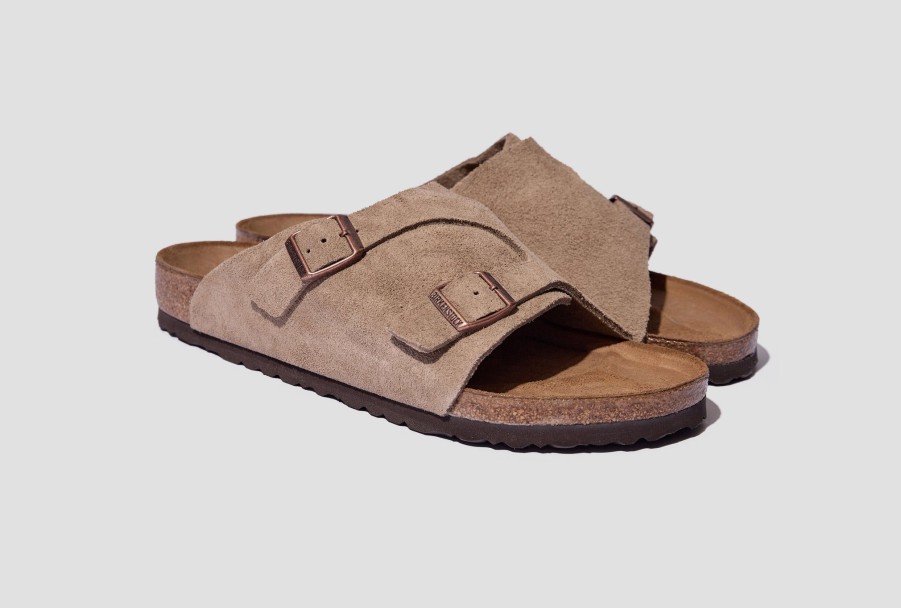 Shoes BIRKENSTOCK | Zurich-Suede Leather/Taupe-Regular 0050461 Grey