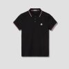 Clothing MONCLER | Archivio-Ss Polo I2 091 8A703 00 84556 Black