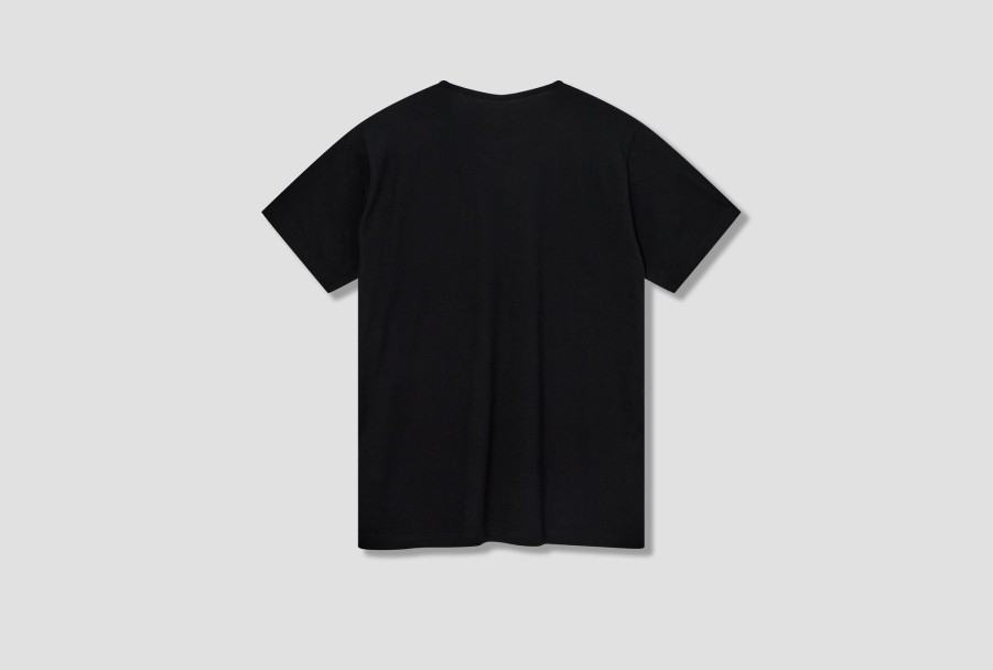 Clothing COMME des GARÇONS SHIRT | Forever-Plain Cotton Fine Jersey Fz-T910-Per Black