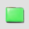 Accessories COMME des GARÇONS WALLET | Comme Des Garcons Super Fluo Sa7100Sf Green