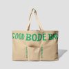 Accessories BODE | Large Beer Tote Mrs23Ac008 Off White