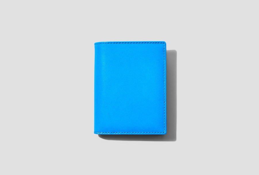 Accessories COMME des GARÇONS WALLET | Comme Des Garcons Super Fluo Sa0641Sf Blue