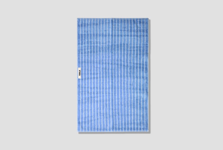 Lifestyle TEKLA | Hand Towel-Terry Stripes 50X80 Blue