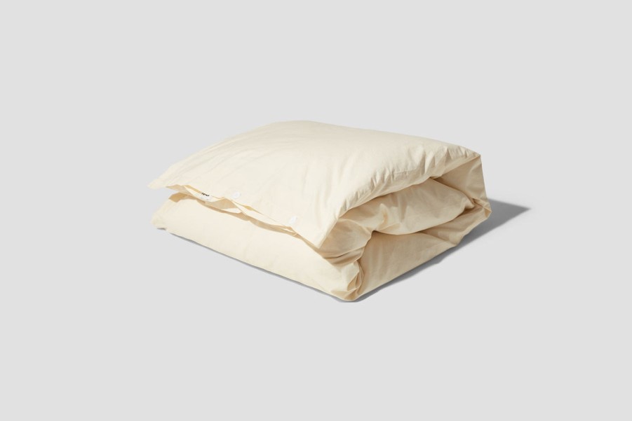 Lifestyle TEKLA | Single Duvet Cover-Organic Cotton Percale 140X200 Off White