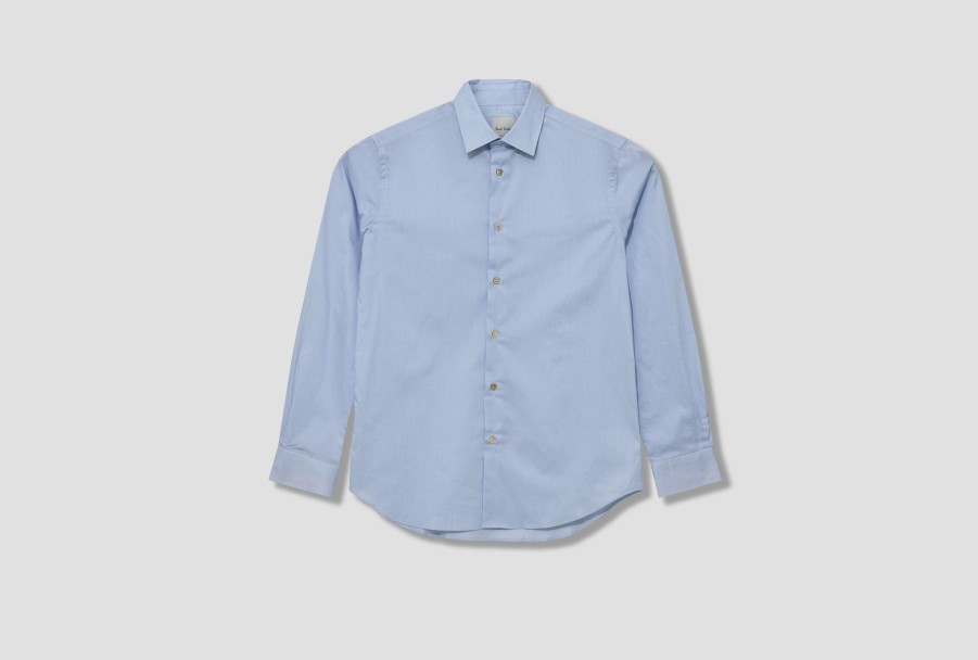 Clothing Paul Smith | Mens S/C Tailored Fit Shirt M1R-800P3-K01918 Light Blue